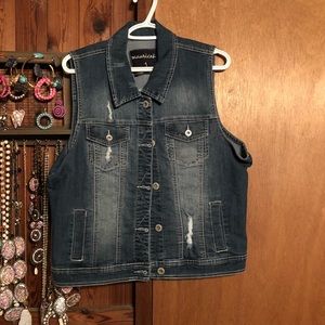 Denim vest